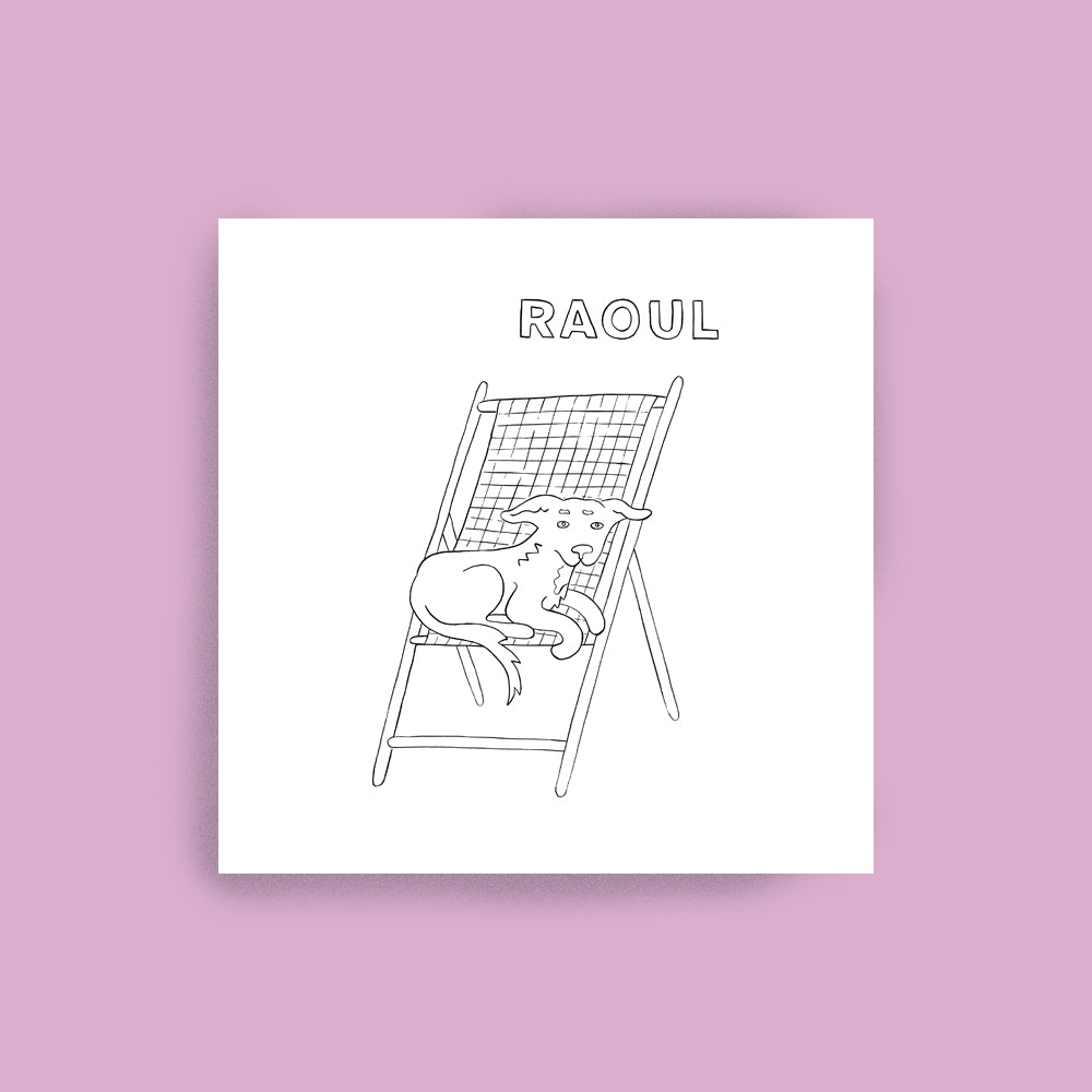 Animal personnalisé au trait