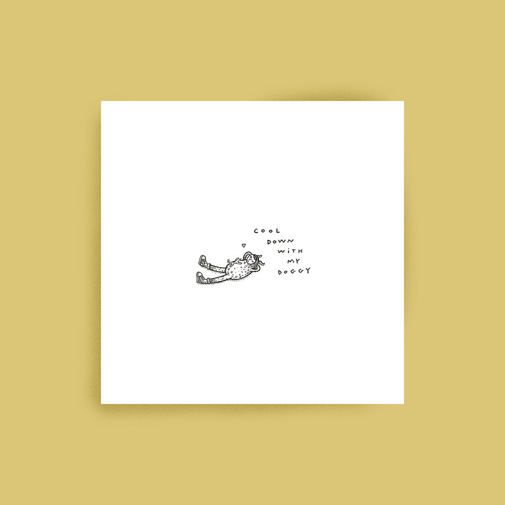 Cool down with my doggy