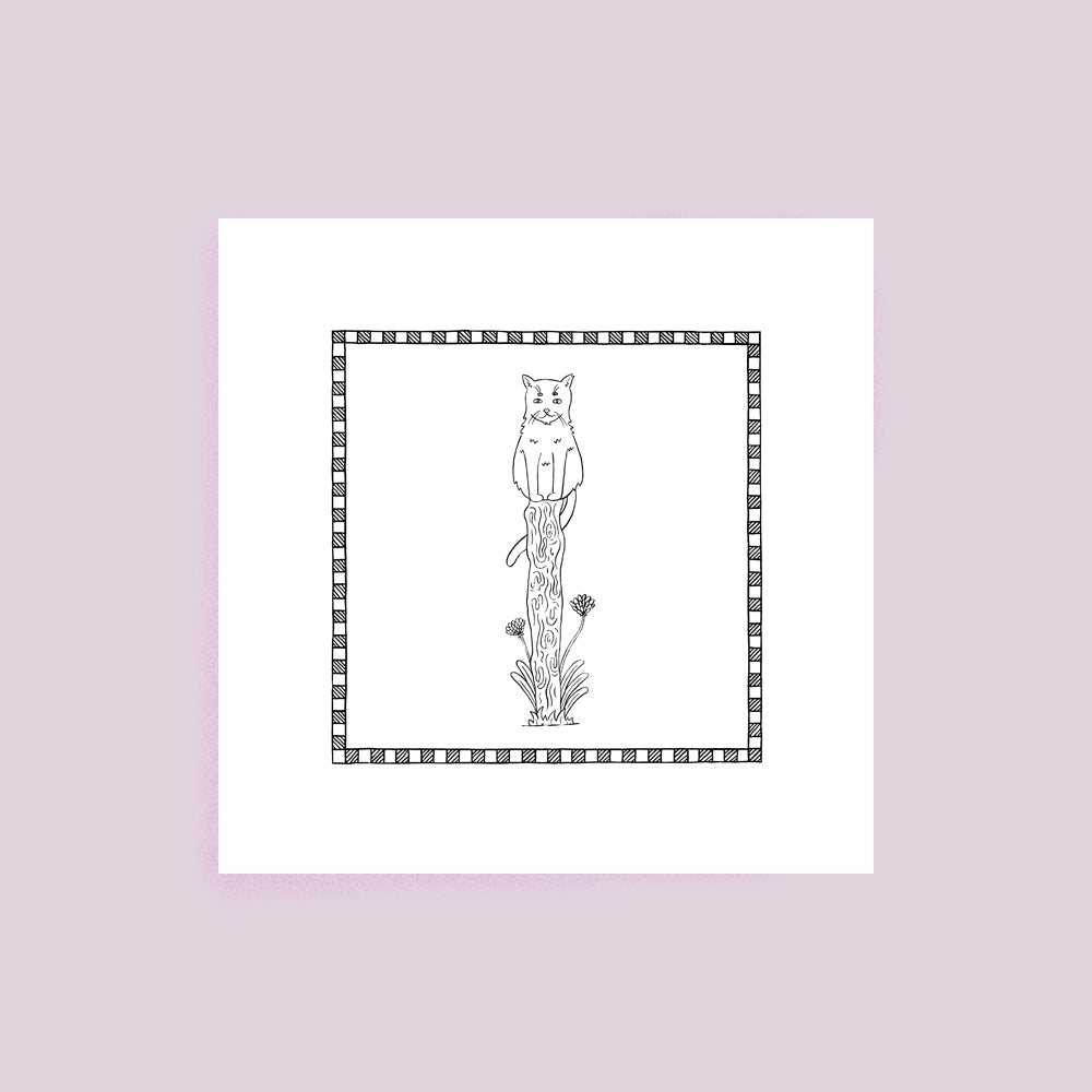 Animal personnalisé au trait