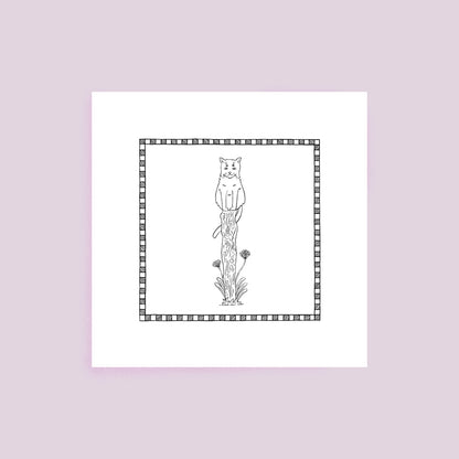 Animal personnalisé au trait